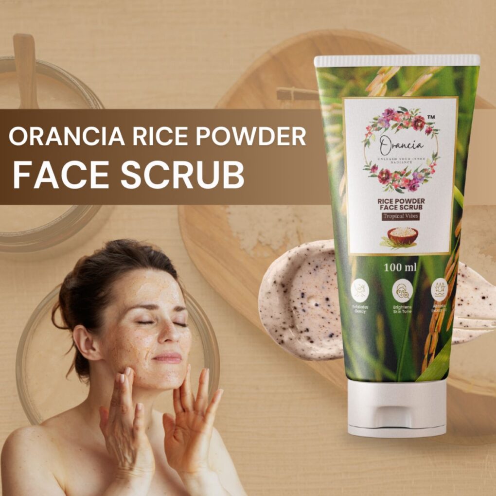 Rice Powder face scrub