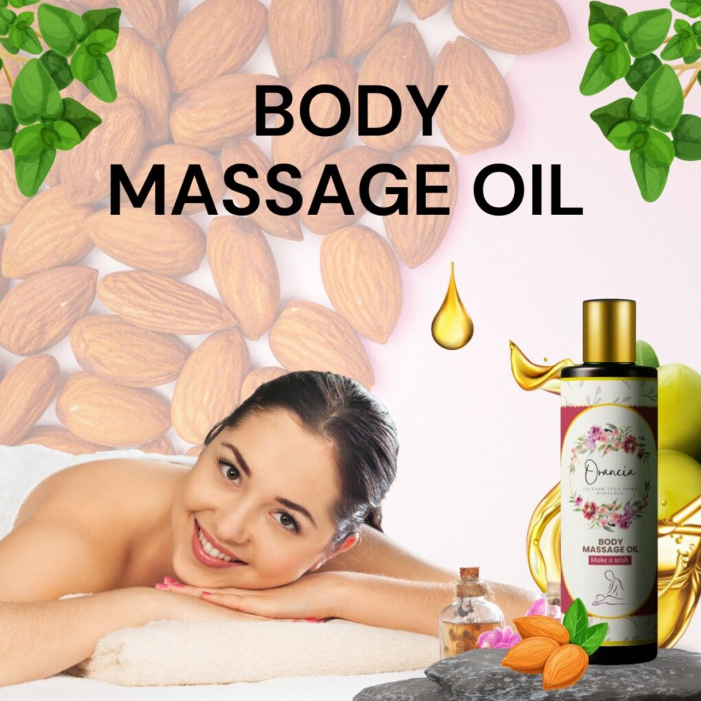 Body massage oil product