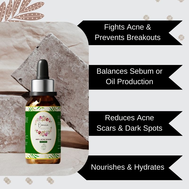 Anti acne serum with benefits