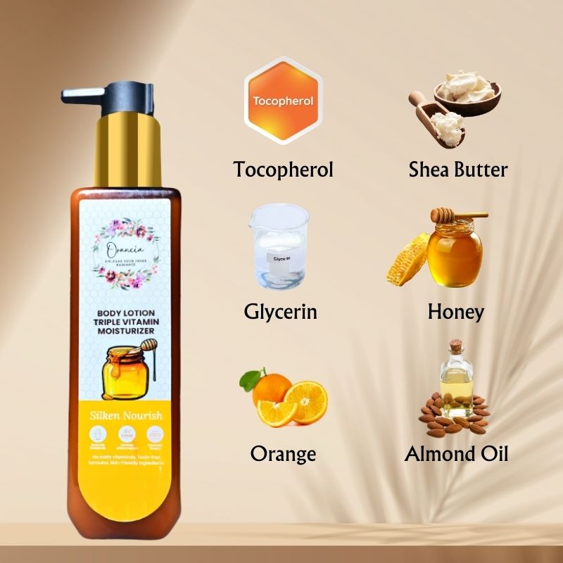 body lotion with ingredients