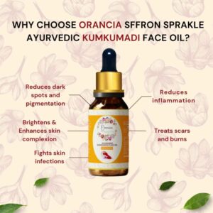Orancia Kumkumadi Face Oil for glowing skin