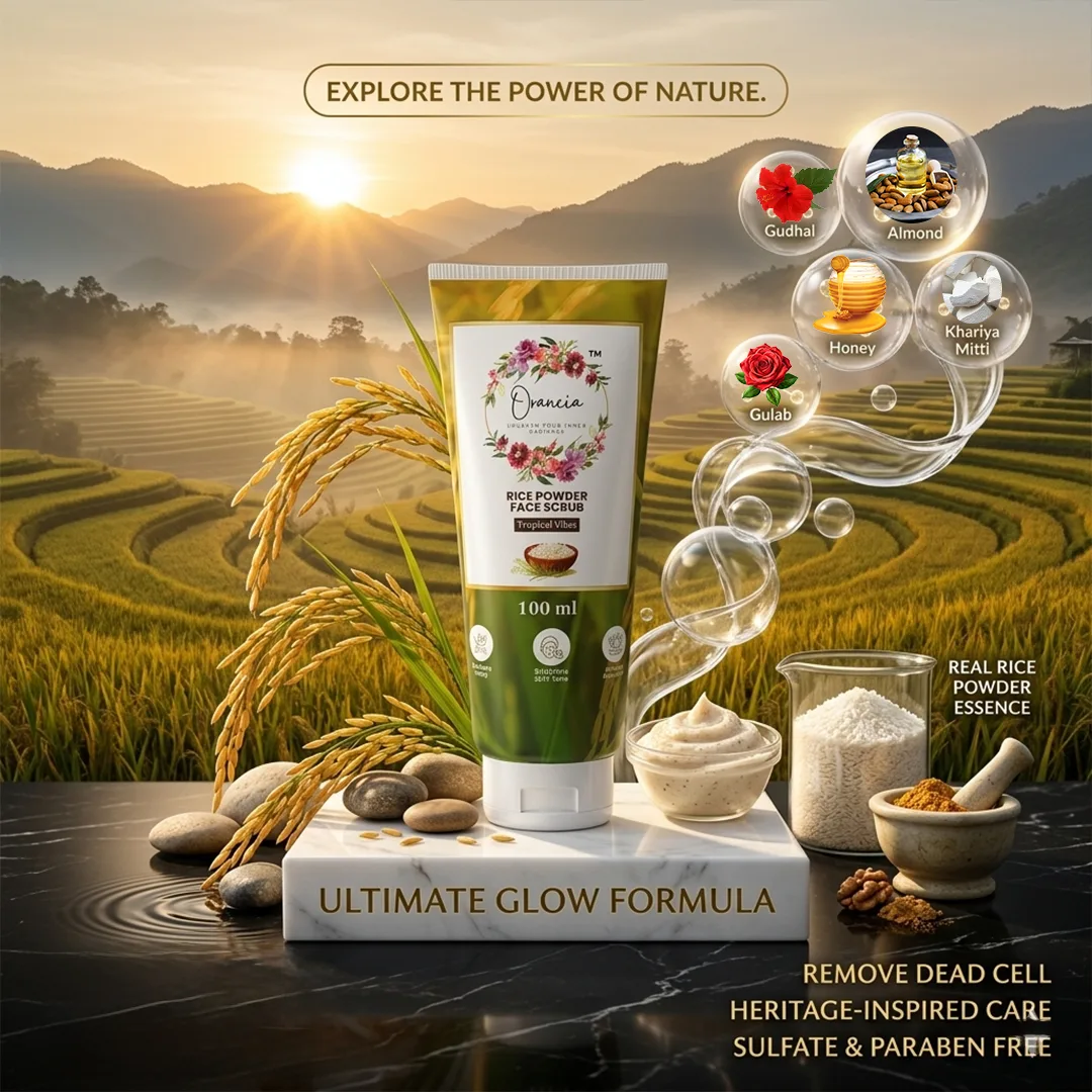 Rice Powder Face Scrub