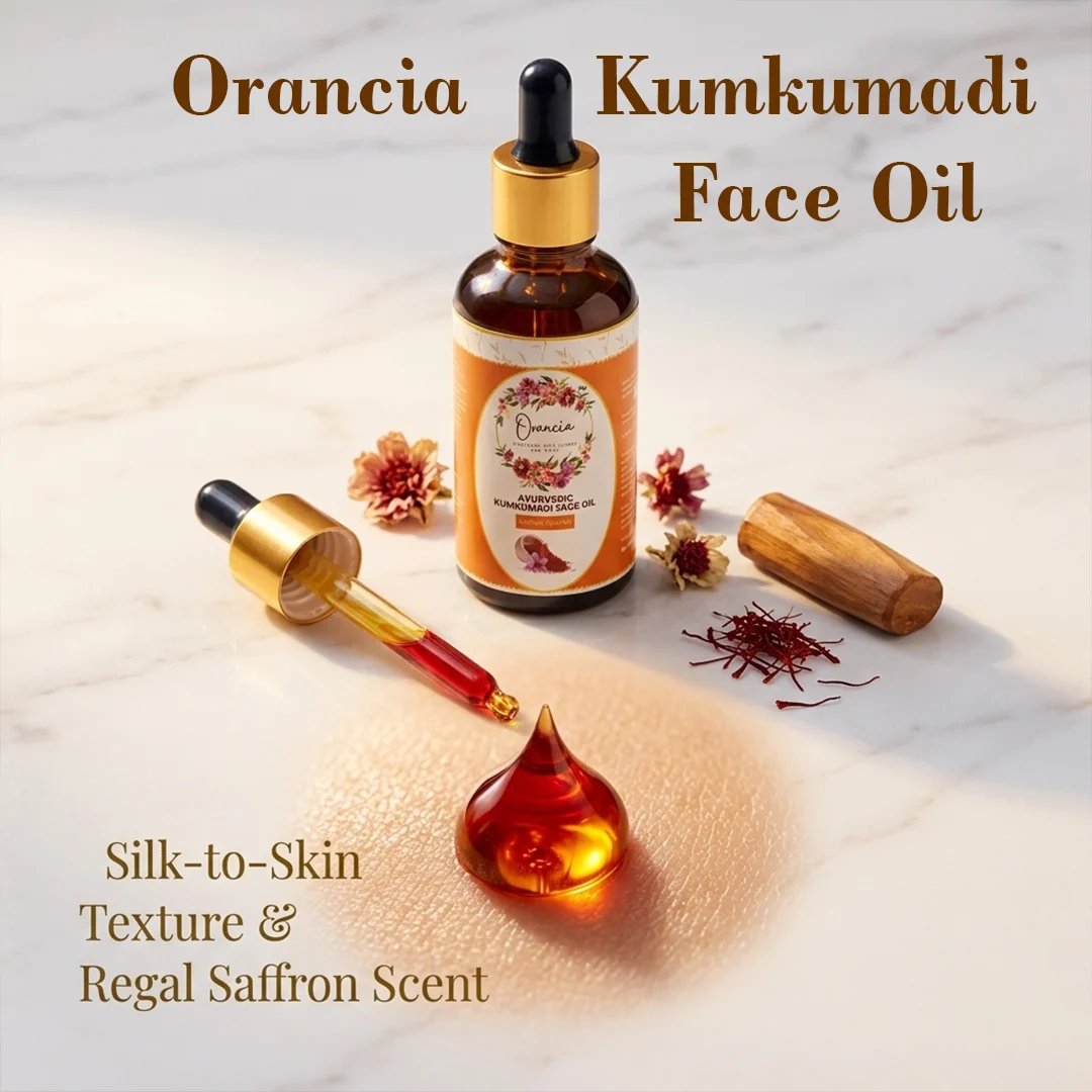 Saffron Sparkle Ayurvedic Kumkumadi Face Oil