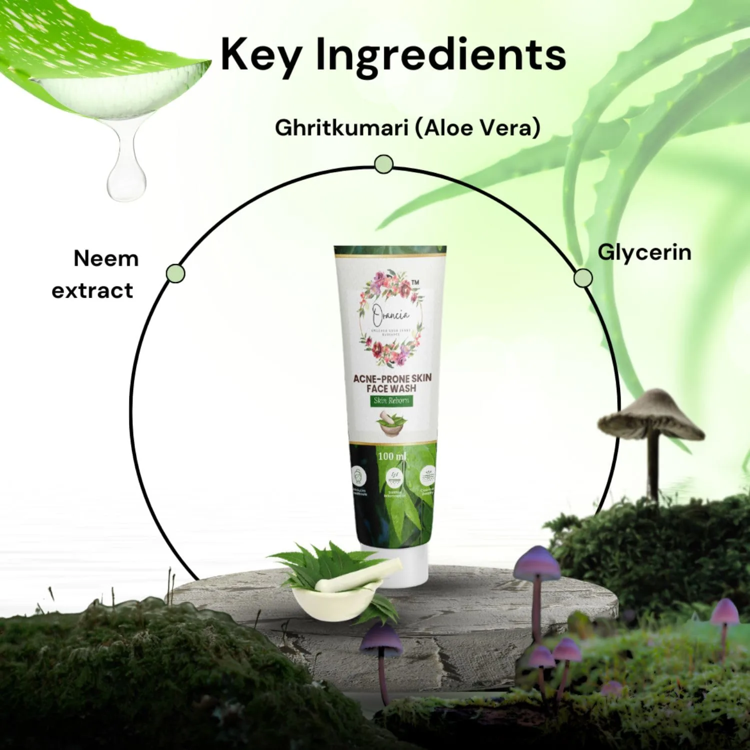 Orancia Acne-Prone Skin Face Wash 100 ml (1) Orancia Acne-Prone Skin Face Wash 100 ml (1)