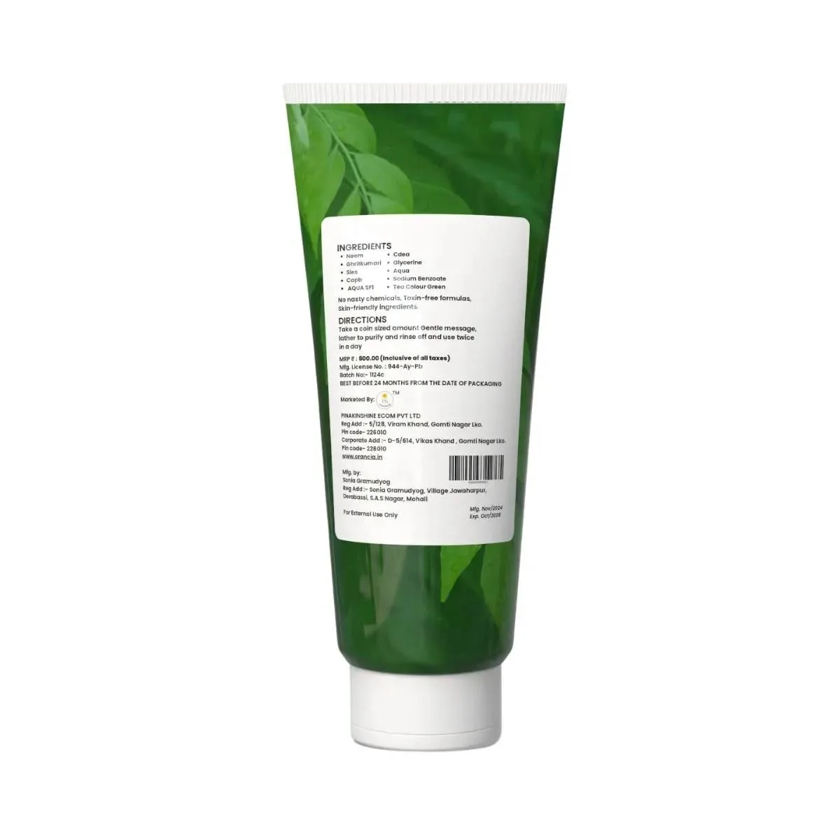 Orancia Acne-Prone Skin Face Wash 100 ml (4) Orancia Acne-Prone Skin Face Wash 100 ml (4)