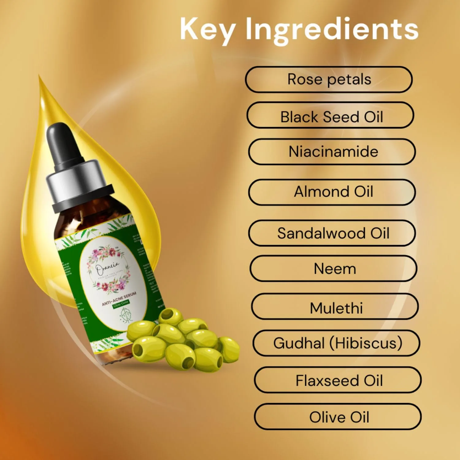 Orancia Anti-Acne Serum, 30 ml, Vitamin C Enriched Face Serum for All Skin Types (4) Orancia Anti-Acne Serum, 30 ml, Vitamin C Enriched Face Serum for All Skin Types (4)