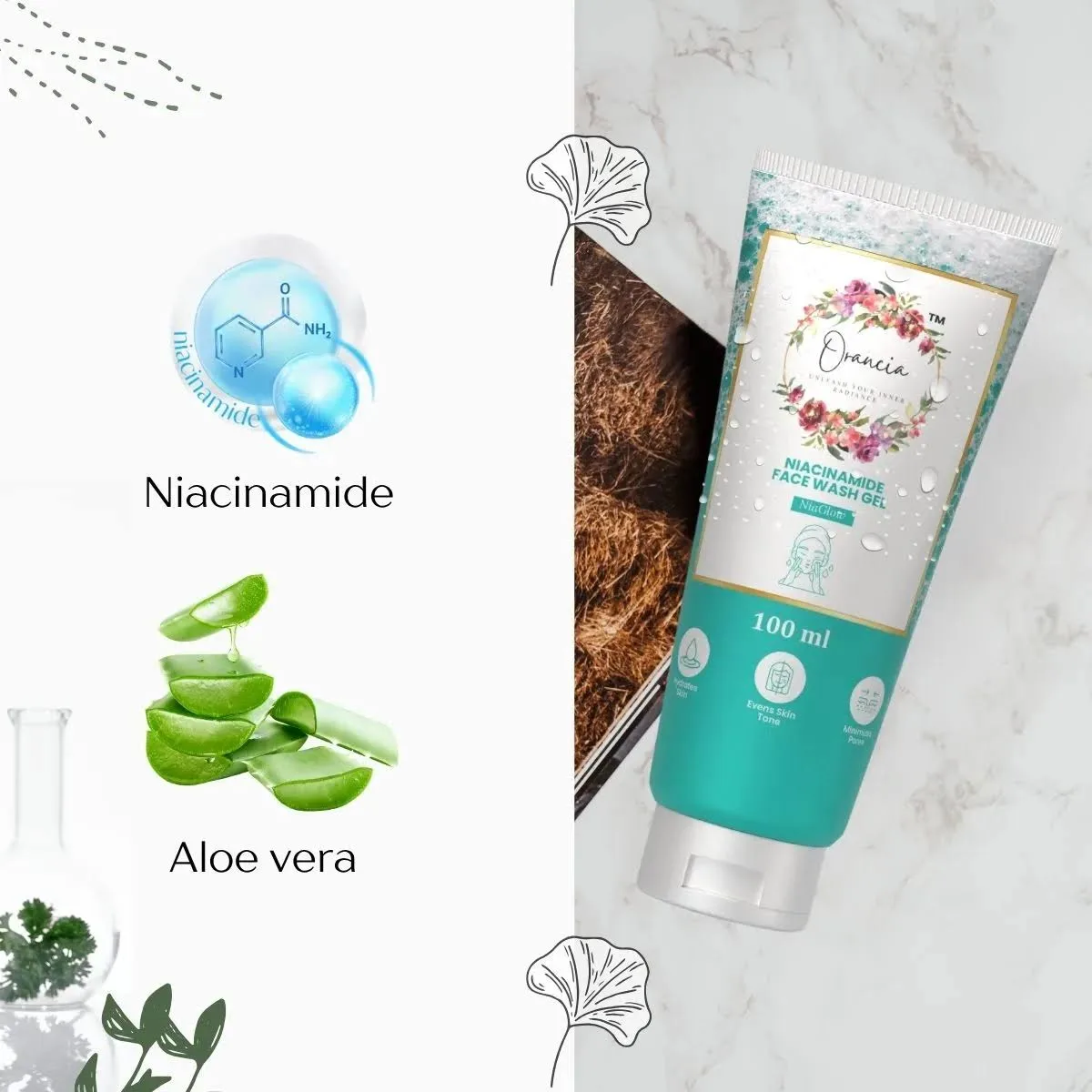 Face Wash & Serum Combo for Oily Skin Orancia (1) Face Wash & Serum Combo for Oily Skin Orancia (1)