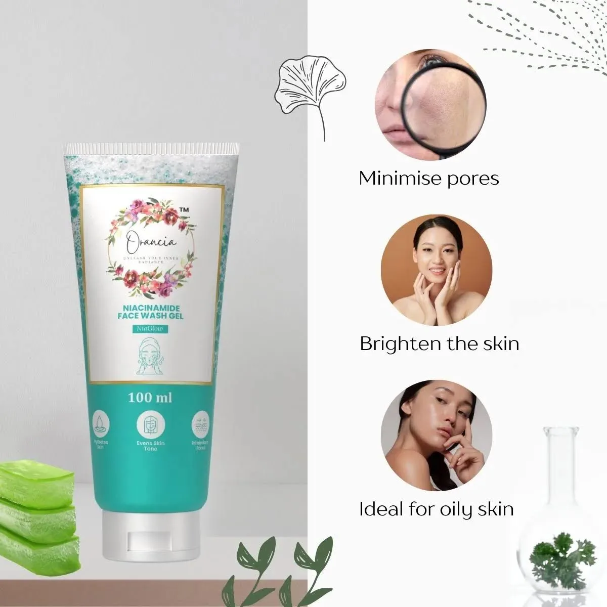 Face Wash & Serum Combo for Oily Skin Orancia (6) Face Wash & Serum Combo for Oily Skin Orancia (6)