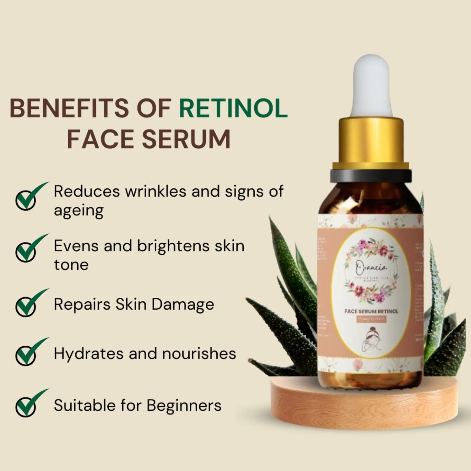 Orancia Retinol Face Serum 30 ml (4) Orancia Retinol Face Serum 30 ml (4)