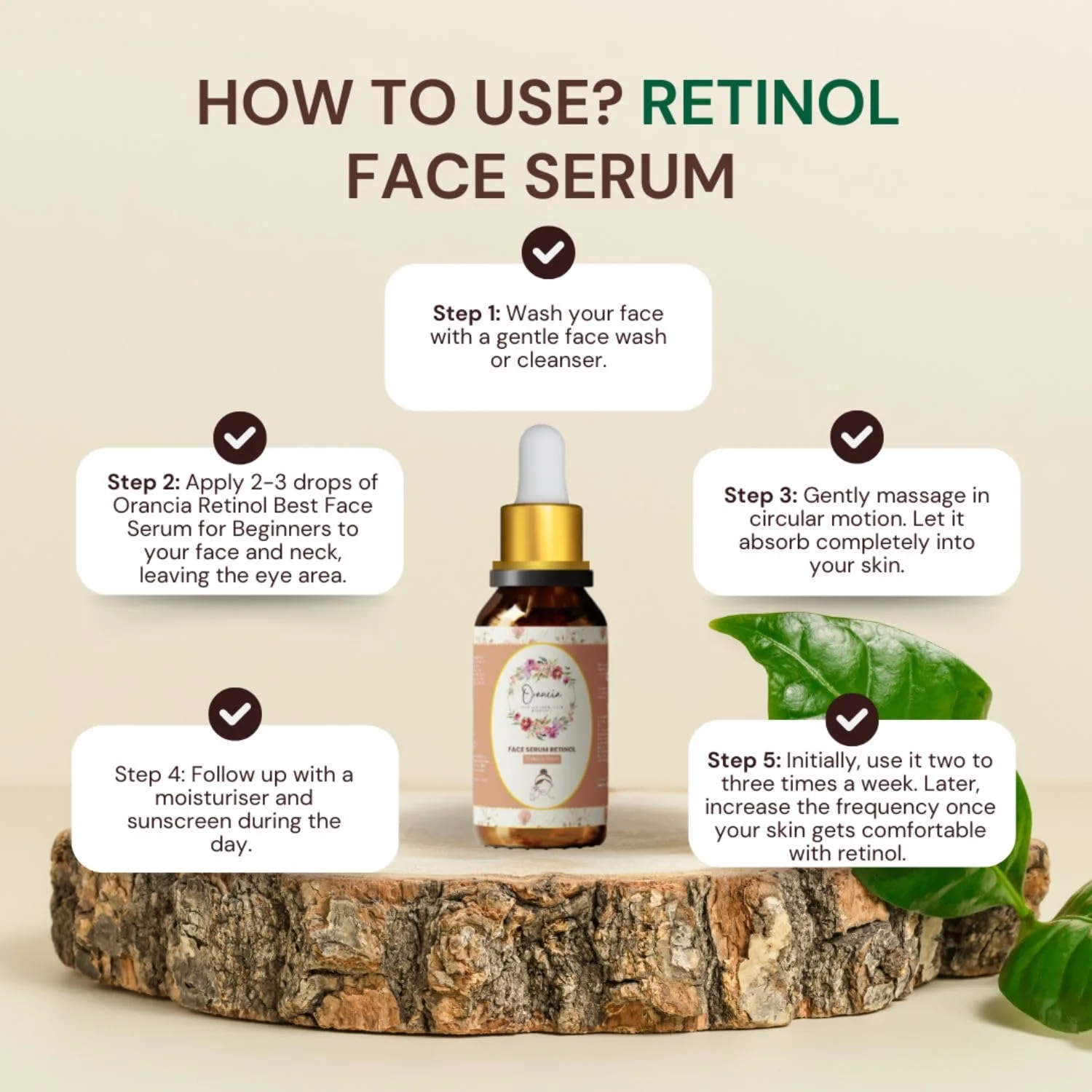 Orancia Retinol Face Serum 30 ml (5) Orancia Retinol Face Serum 30 ml (5)