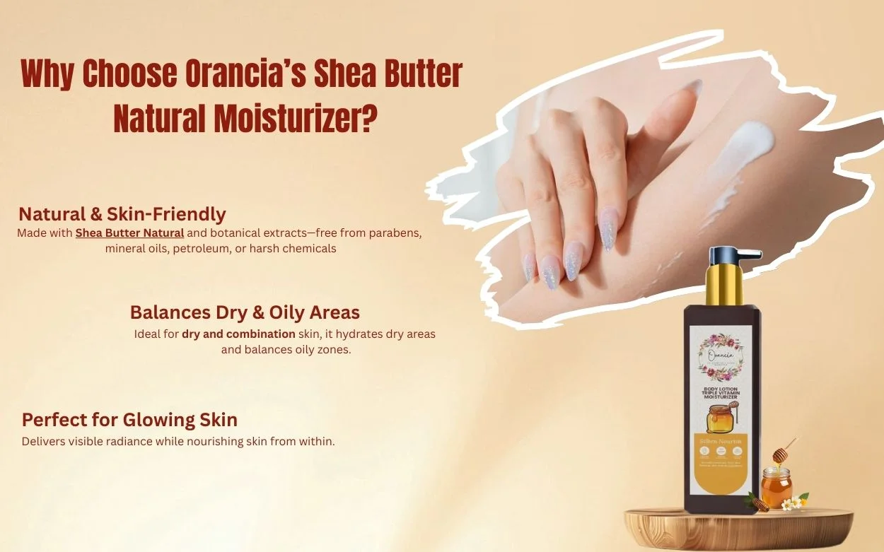 Shea Butter Body Lotion for Glowing Skin