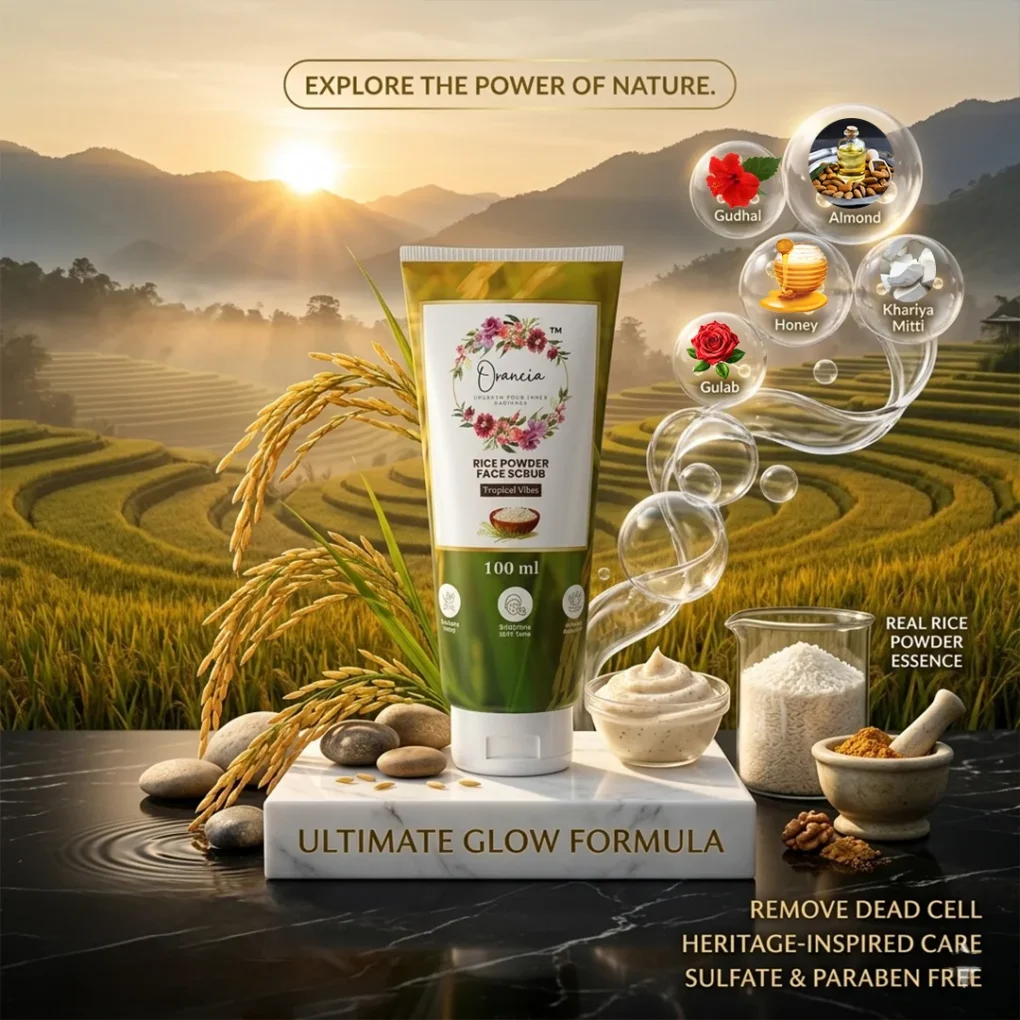 Rice Powder Face Scrub
